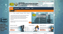 Desktop Screenshot of hup.jkrperak.gov.my